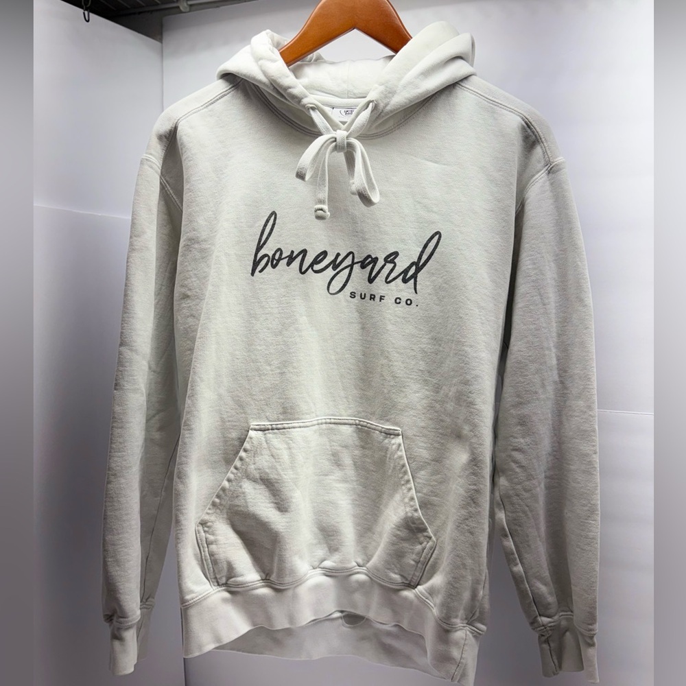 Boneyard Surf Co. Martha’s Vineyard cream hoodie
